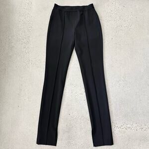 Helmut Lang Slit Legging Pants in Black